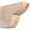 Ekena Millwork Crestline Smooth Rafter Tail, Douglas Fir, 5 1/2"W x 12"H x 16"L RFT06X12X16CRE00SDF - alternate 1